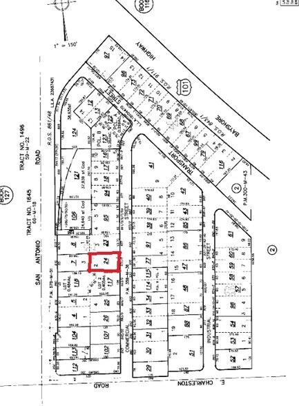 935 Commercial St, Palo Alto, CA for lease - Plat Map - Image 2 of 2