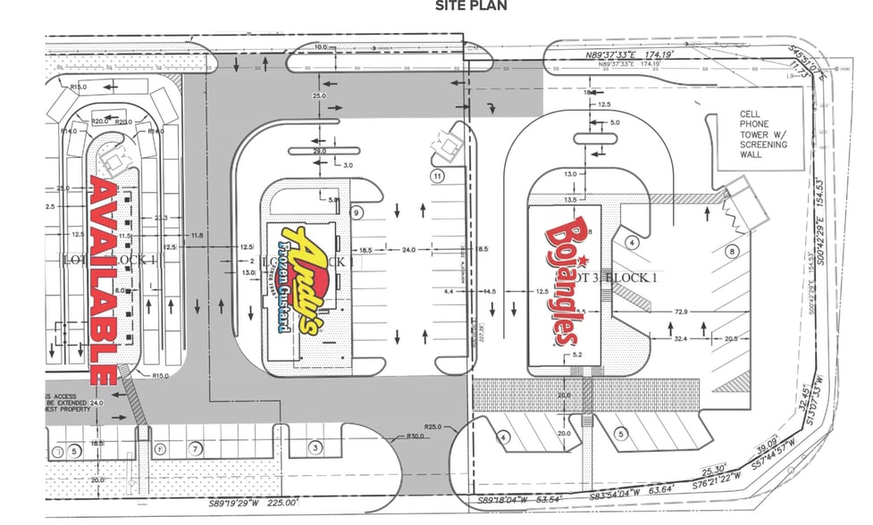 1953 Airport Fwy, Bedford, TX à vendre - Plan de site - Image 2 de 4