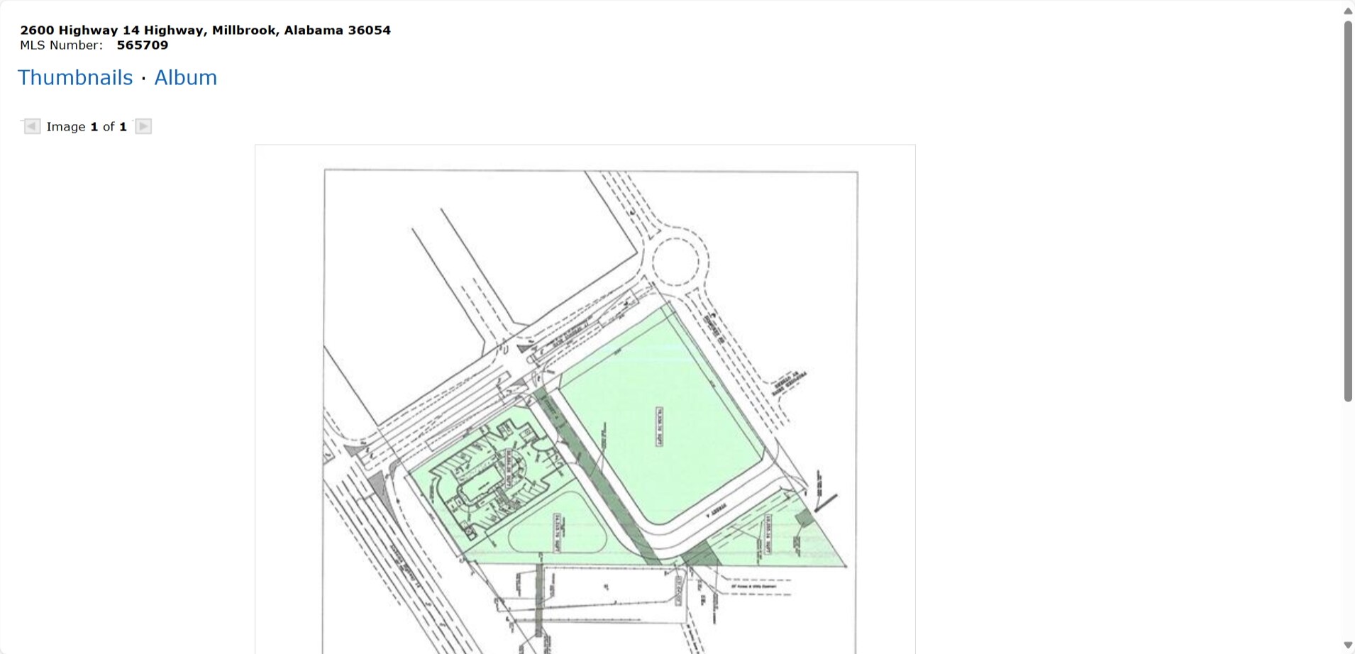 Hwy 14 @ 17 Springs Blvd., Millbrook, AL à vendre Photo principale- Image 1 de 2