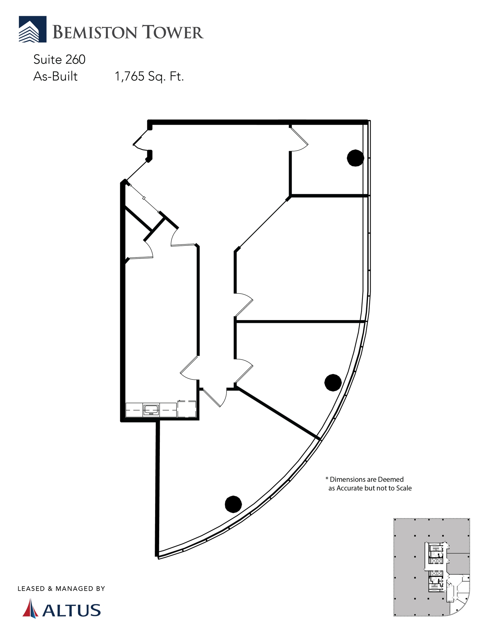 231 S Bemiston Ave, Clayton, MO for lease Floor Plan- Image 1 of 1