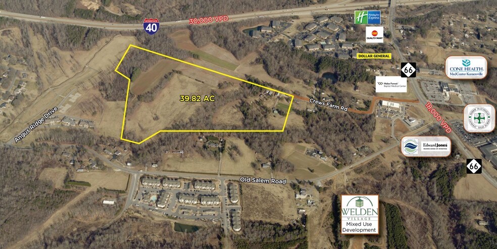 1320 - 1340 Crews Farm Rd, Kernersville, NC à vendre - Photo du bâtiment - Image 2 de 4