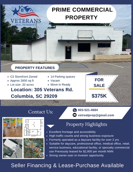 305 Veterans Rd, Columbia, SC for sale - Building Photo - Image 2 of 25