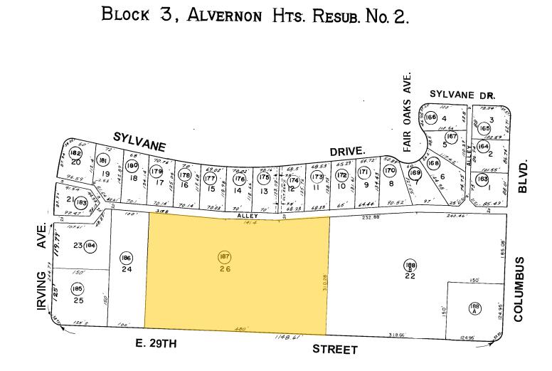 4141 E 29th St, Tucson, AZ à vendre - Plan cadastral - Image 2 de 3