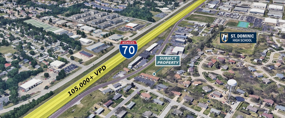 609-613 Westridge Dr, O'Fallon, MO for lease - Building Photo - Image 2 of 4