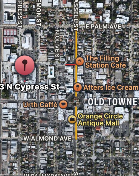 153 N Cypress St, Orange, CA à vendre - Photo du bâtiment - Image 2 de 3