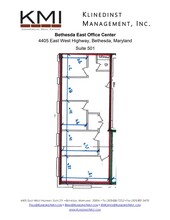 4405 East West Hwy, Bethesda, MD à louer Plan d’étage- Image 1 de 1