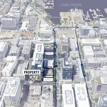 411-415 Westlake Ave N, Seattle, WA - AERIAL  map view - Image1