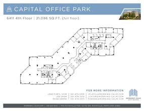6411 Ivy Ln, Greenbelt, MD for lease Floor Plan- Image 1 of 1