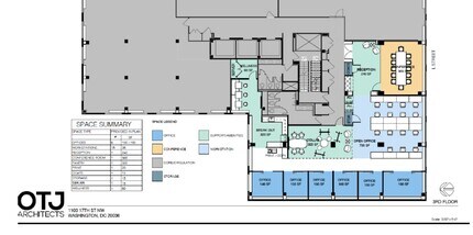 1100 17th St NW, Washington, DC for lease Floor Plan- Image 1 of 4