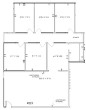 430-450 Lincoln Hwy, Fairless Hills, PA à louer Plan d’étage- Image 1 de 3