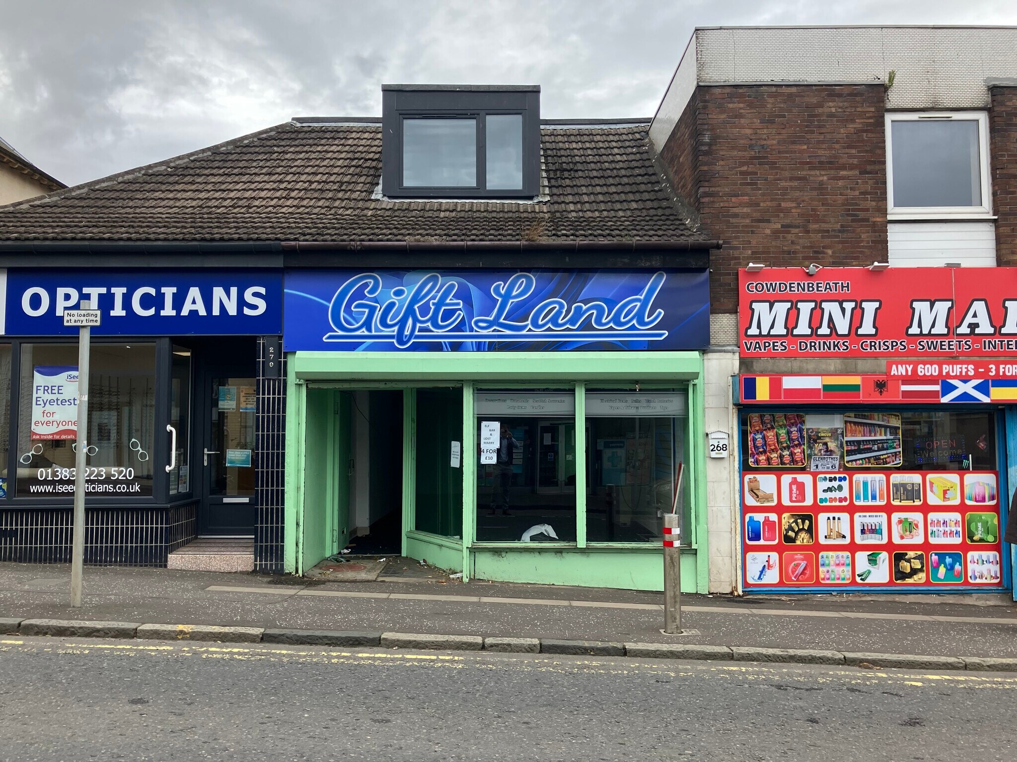 258-268 High St, Cowdenbeath à louer Photo du bâtiment- Image 1 de 4