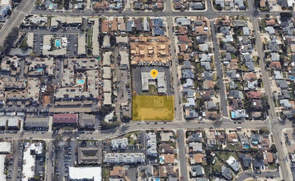 3455 Atlas St, San Diego, CA à vendre - Aérien - Image 2 de 3
