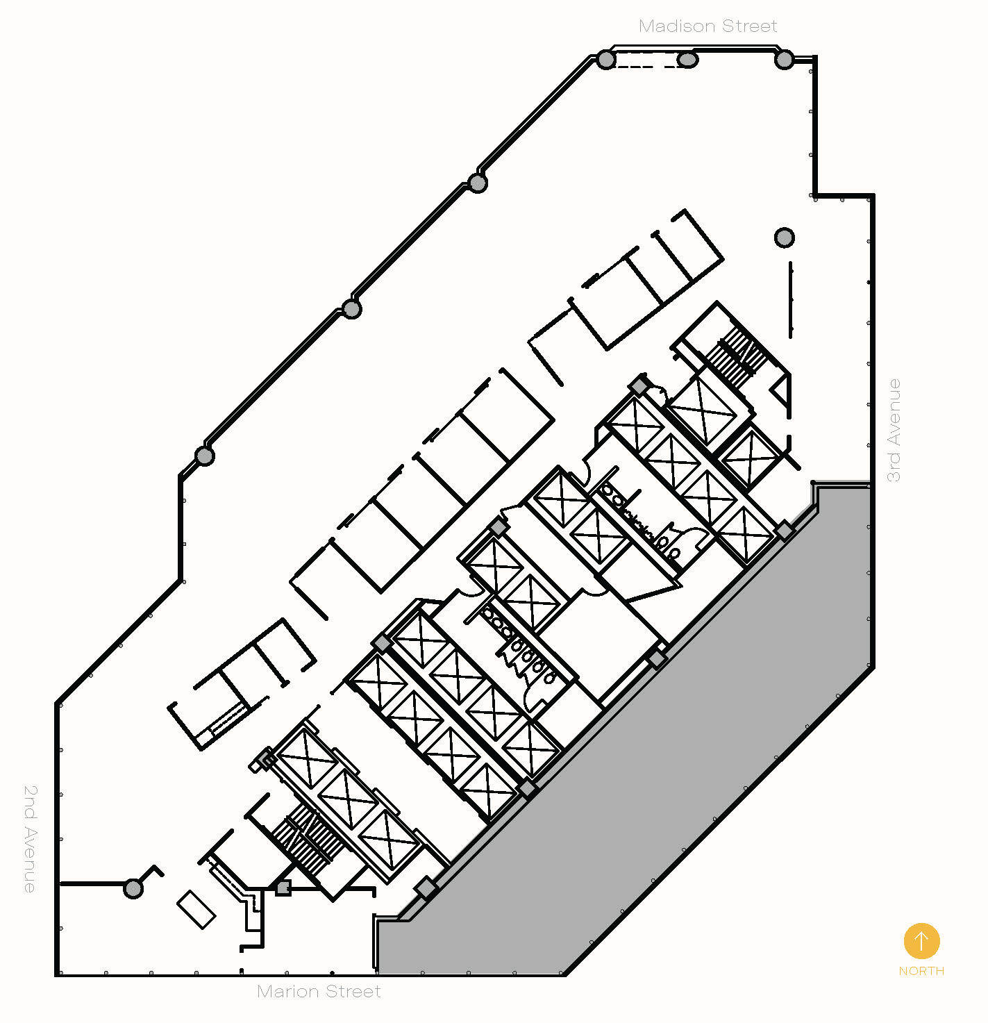 999 3rd Ave, Seattle, WA for lease Floor Plan- Image 1 of 7