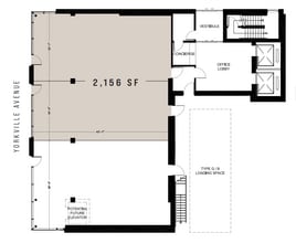 135 Yorkville Ave, Toronto, ON for lease Floor Plan- Image 1 of 1
