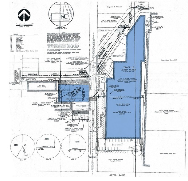 11430 Reeder Rd, Dallas, TX à vendre - Plan cadastral - Image 2 de 4