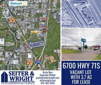 Plus de détails pour 6700 Highway 71 S, Fort Smith, AR - Terrain à louer
