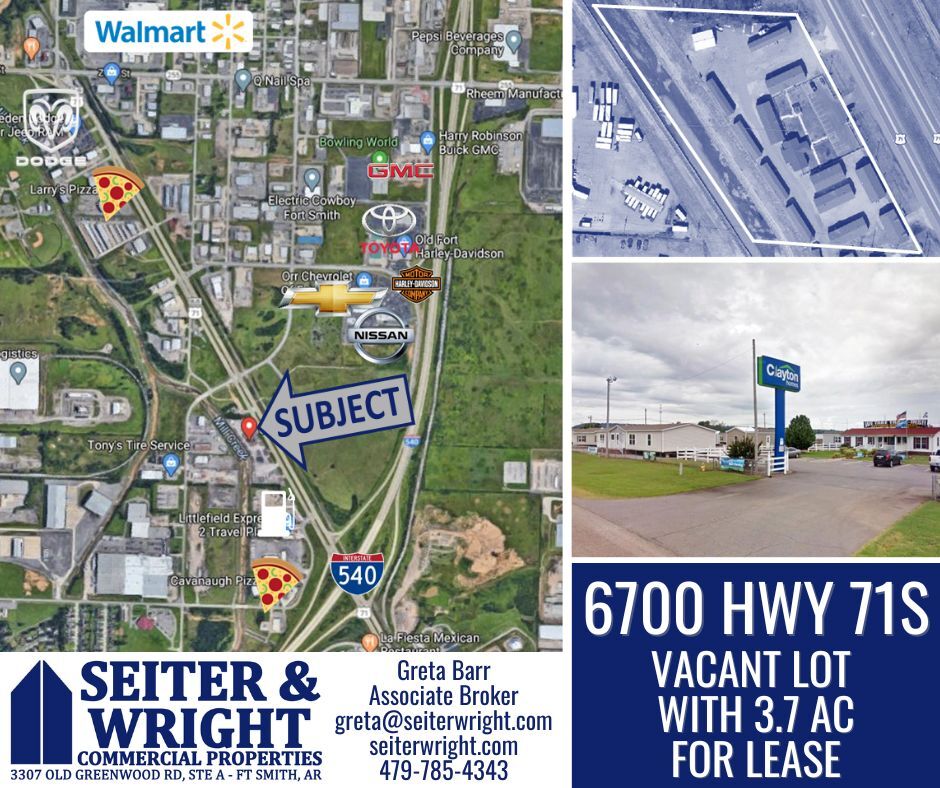 6700 Highway 71 S, Fort Smith, AR for lease Building Photo- Image 1 of 2