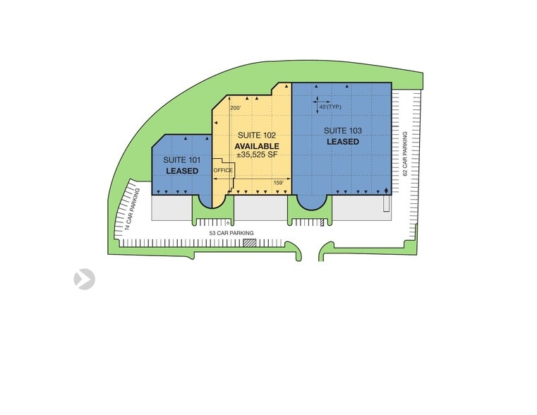 2850 S Roosevelt St, Tempe, AZ for lease - Site Plan - Image 2 of 3