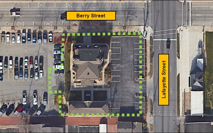 334-336 E Berry St, Fort Wayne, IN à vendre - Photo du bâtiment - Image 2 de 4