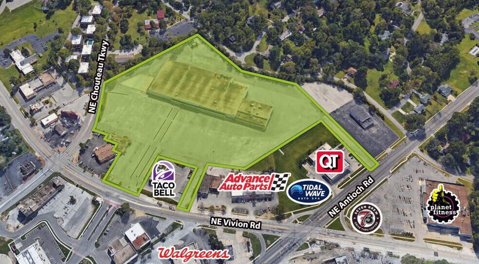 2817 NE Vivion Rd, Kansas City, MO à vendre - Aérien - Image 1 de 3