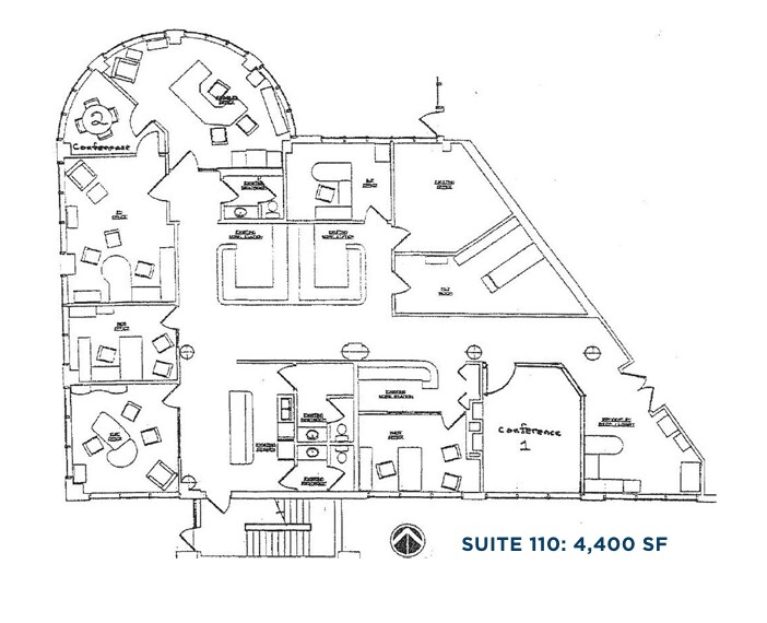 6120 Parkland Blvd, Mayfield Heights, OH à louer Plan d’étage- Image 1 de 1