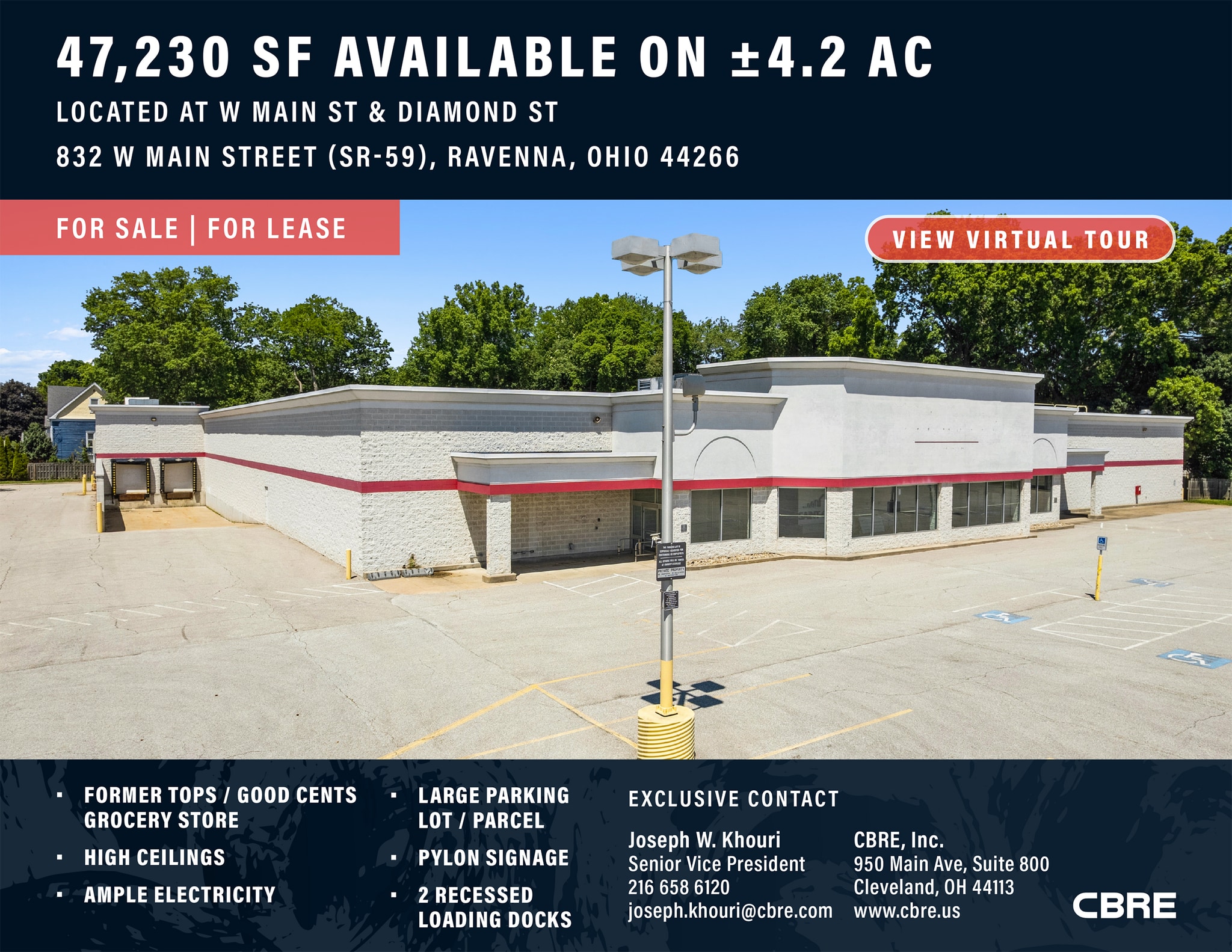 832 W Main St, Ravenna, OH for lease Building Photo- Image 1 of 6