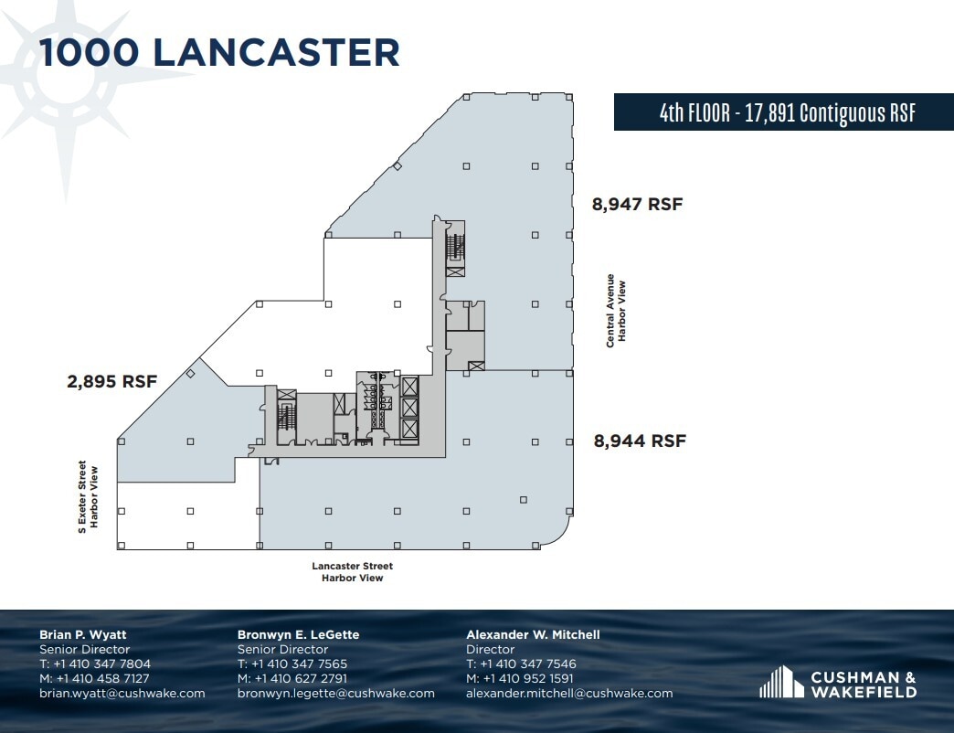 100 International Dr, Baltimore, MD for lease Floor Plan- Image 1 of 2