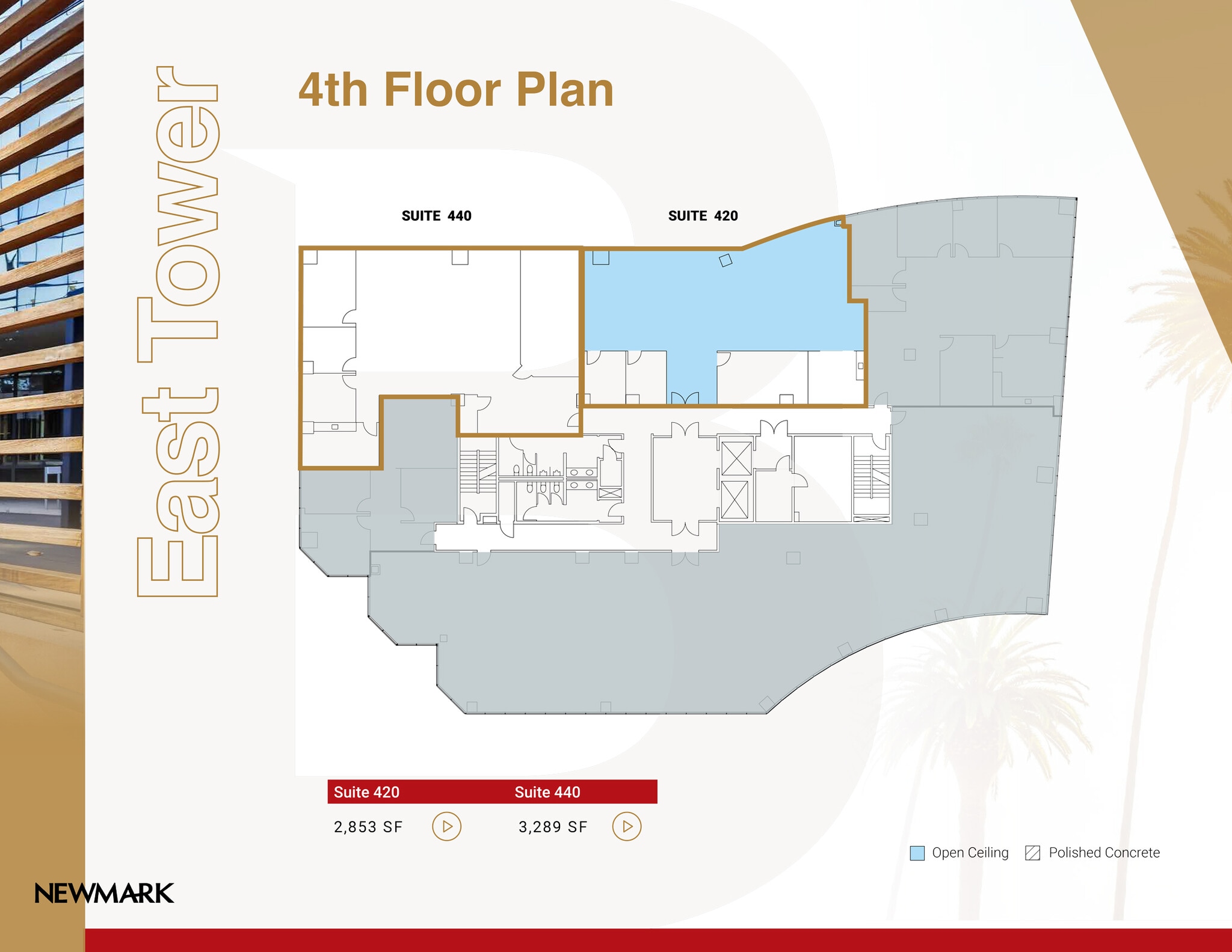 5000 Birch St, Newport Beach, CA à louer Plan d’étage- Image 1 de 1