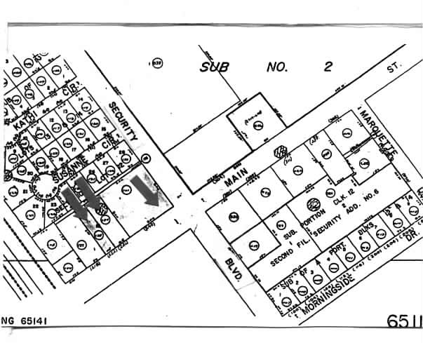 280 Main St, Security, CO à vendre - Plan cadastral - Image 2 de 7