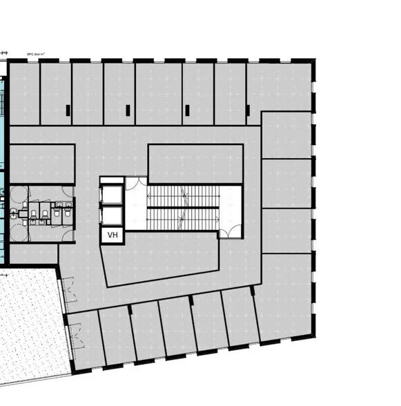 Commerce de détail dans Fleury-les-Aubrais à louer - Plan d’étage - Image 2 de 2