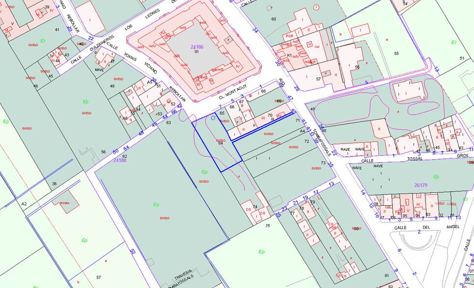 Castelló de la Plana, CASTELLÓN DE LA PLANA, Castellón à vendre - Plan d’étage - Image 1 de 7