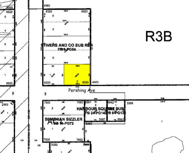 5745 Pershing Ave, Orlando, FL for lease - Plat Map - Image 3 of 21