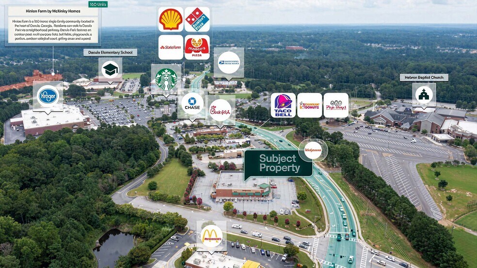 575 Dacula Rd, Dacula, GA à vendre - Photo du bâtiment - Image 2 de 2