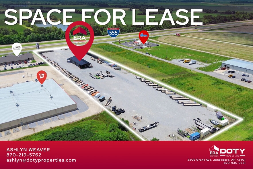 538 Industrial Pk Acc rd, Trumann, AR for lease - Aerial - Image 3 of 42