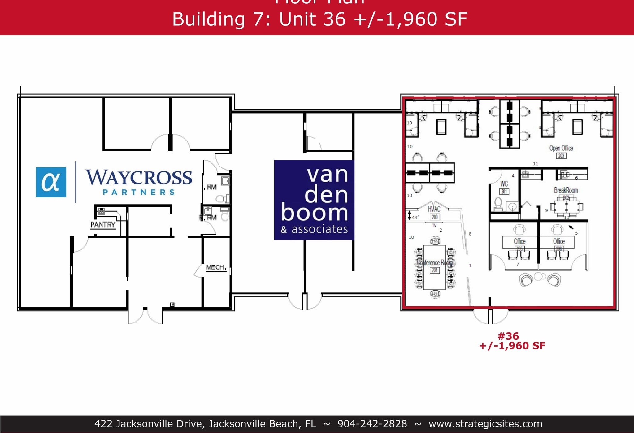 13000 Sawgrass Village Cir, Ponte Vedra Beach, FL for lease Floor Plan- Image 1 of 1