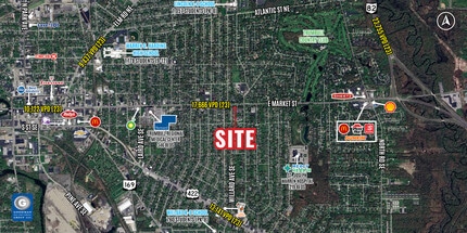 2614 E Market St, Warren, OH - Aérien Vue de la carte