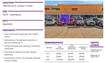 7909 Hillcroft St, Houston, TX for lease Interior Photo- Image 2 of 6