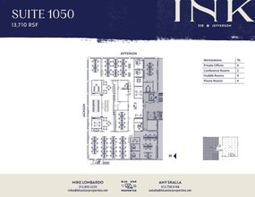 328 S Jefferson St, Chicago, IL à louer Plan d’étage- Image 1 de 15