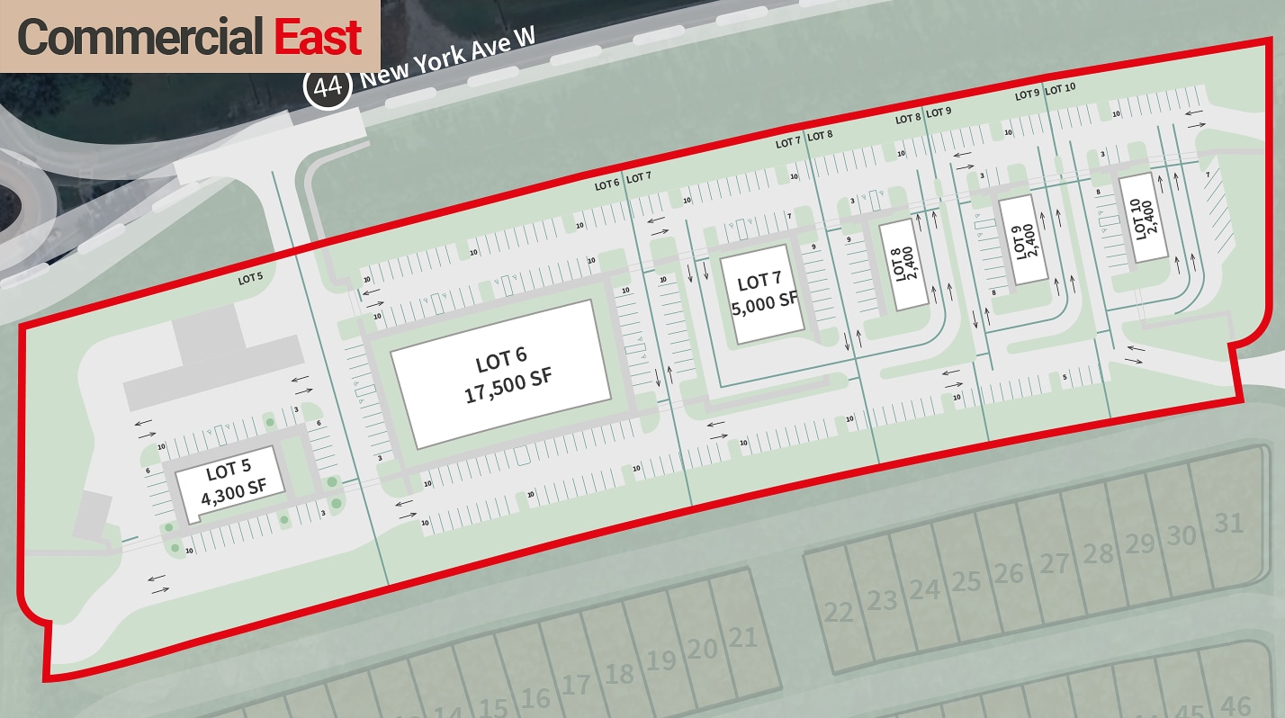 2190 New York Ave, Deland, FL for lease Site Plan- Image 1 of 1