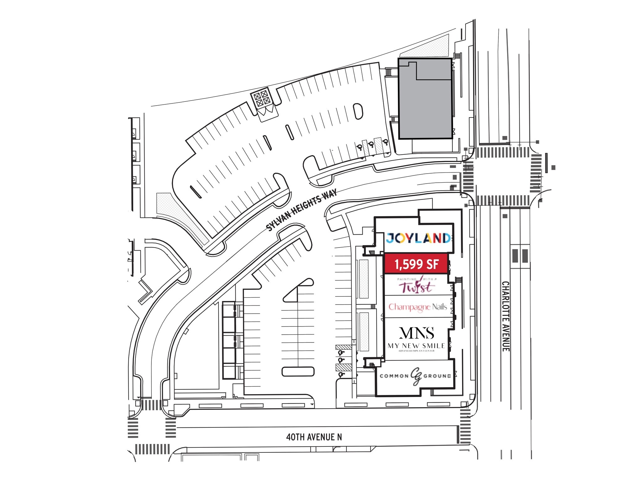 4011 Charlotte Ave, Nashville, TN for lease Site Plan- Image 1 of 1