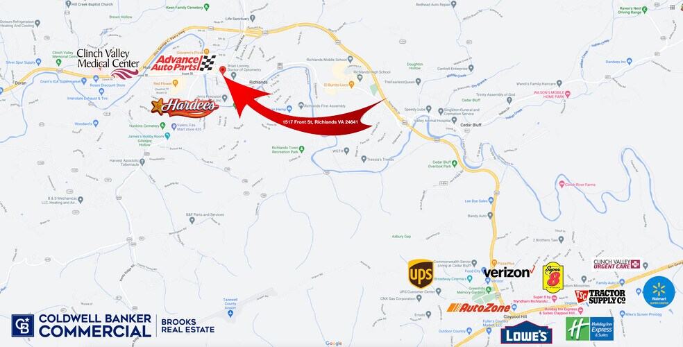 1517-1525 Front St, Richlands, VA à louer - Autre - Image 3 de 3