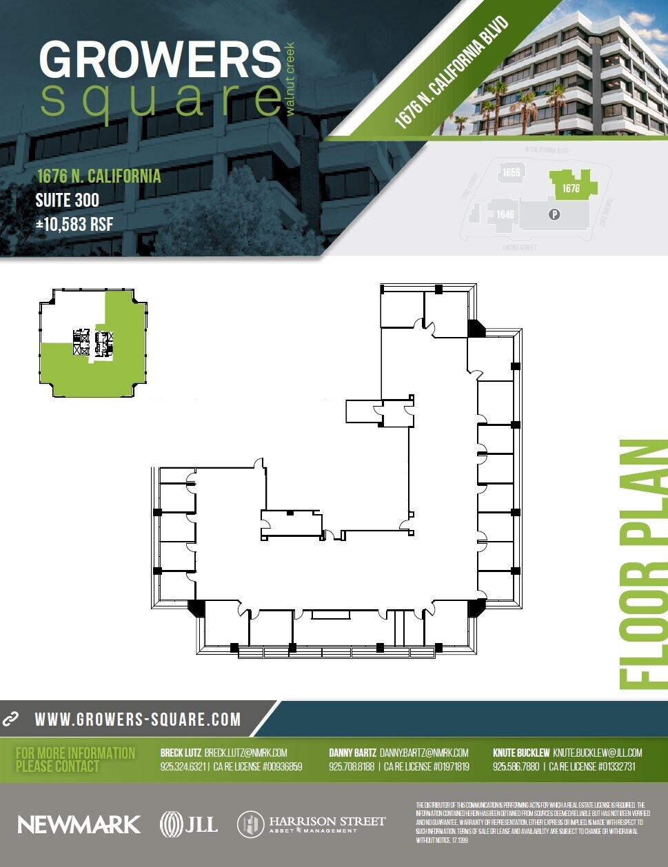 1676 N California Blvd, Walnut Creek, CA for lease Floor Plan- Image 1 of 1