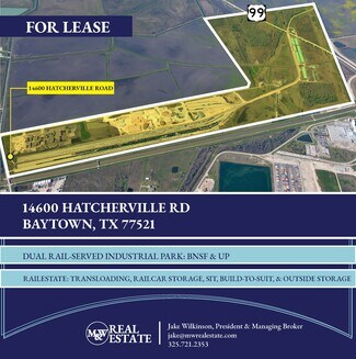 Plus de détails pour 14600 Hatcherville Rd, Baytown, TX - Industriel à louer