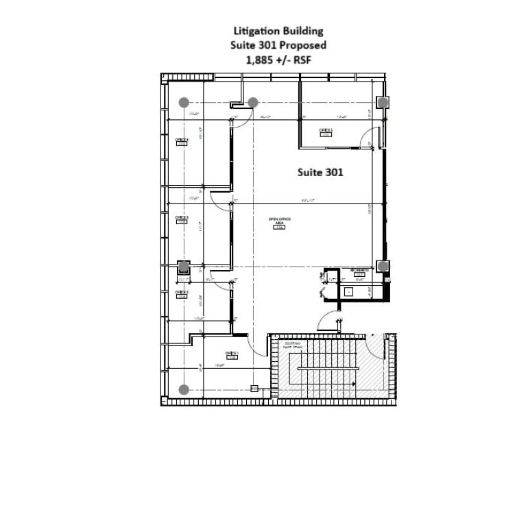 633 S Andrews Ave, Fort Lauderdale, FL for lease Floor Plan- Image 1 of 1