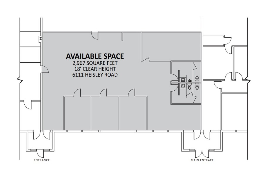 6111 Heisley Rd, Mentor, OH for lease - Building Photo - Image 2 of 13