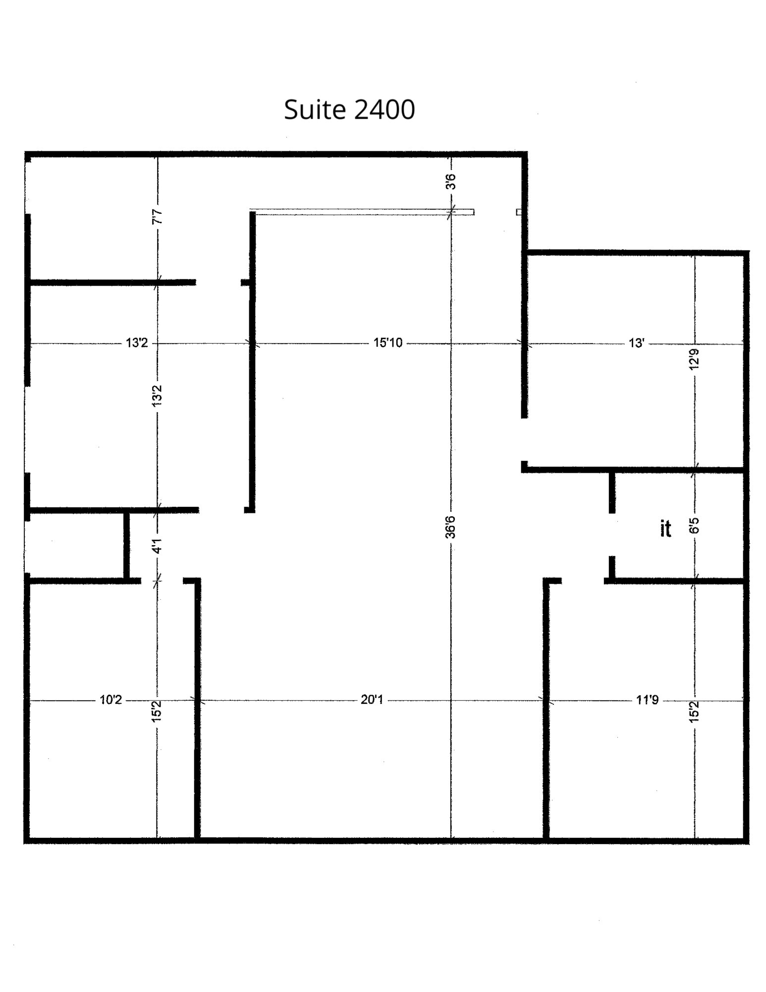 3501 SW 2nd Ave, Gainesville, FL for lease Floor Plan- Image 1 of 5