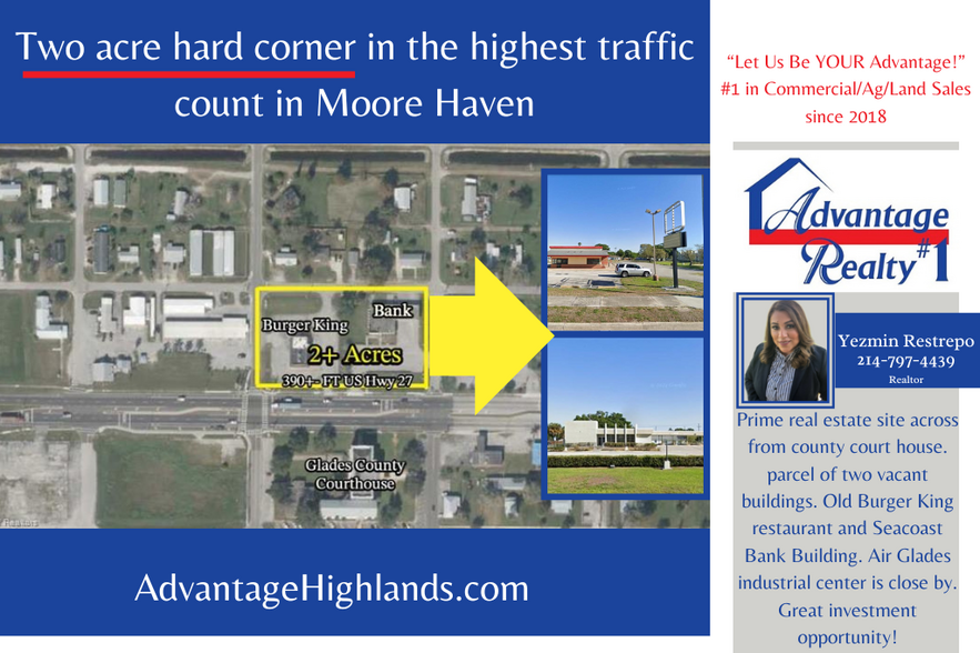 599 US 27 hwy, Moore Haven, FL for sale - Building Photo - Image 1 of 4