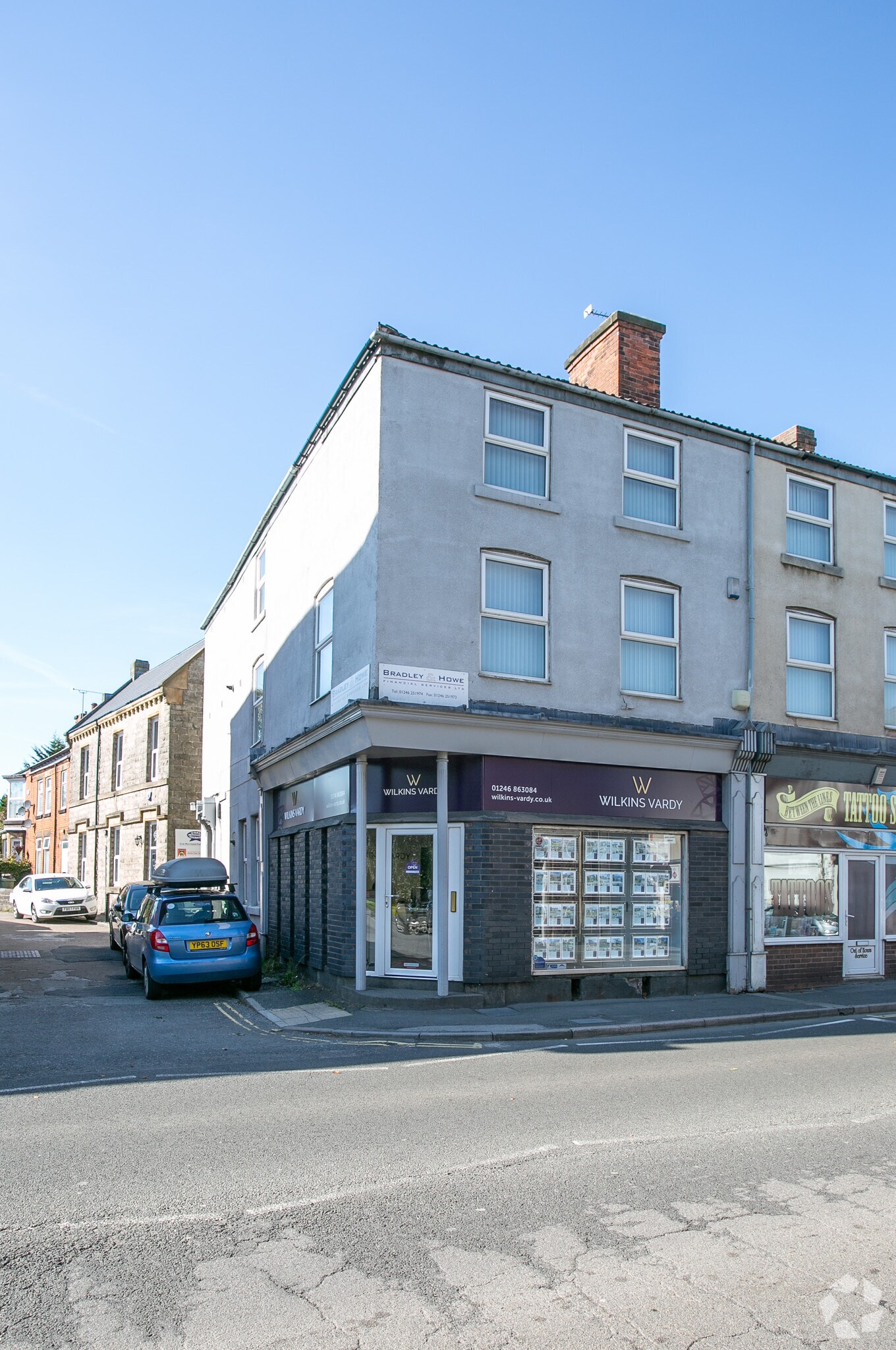 93 High St, Chesterfield à louer Photo du bâtiment- Image 1 de 10
