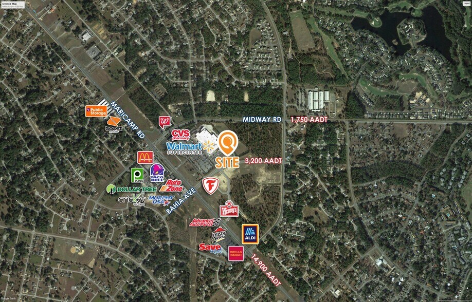 Nec Maricamp Rd & Bahia Ave, Ocala, FL for sale - Building Photo - Image 1 of 4