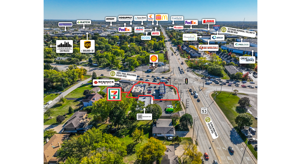 1740 W Army Trail Rd, Addison, IL for sale - Building Photo - Image 3 of 7